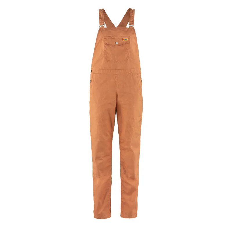 Fjallraven Womens Vardag Dungaree Trousers Desert Brown Trousers Top Rated