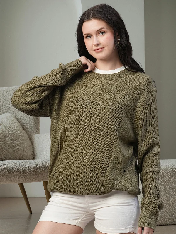 Wrap Yourself in Comfort Women Pullover Textured Knit Design