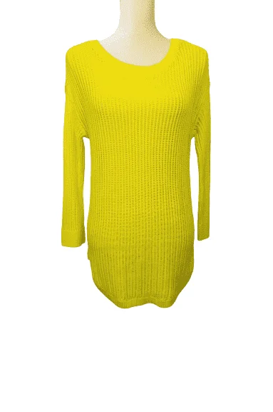 Gap women's yellow sweater size M Wool Sweater Cotton Sweater Cashmere Sweater