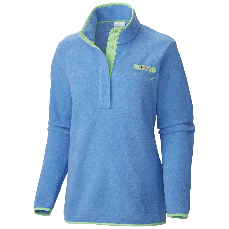 Columbia Ladies' Harborside Fleece Pullover Open Front Cardigan