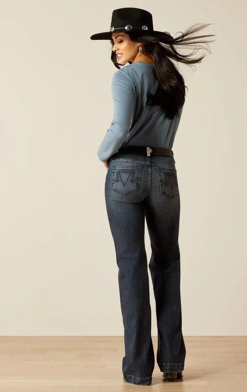 Ariat Perfect Rise Elsie Trouser Jean Long Length Trousers Print Floral