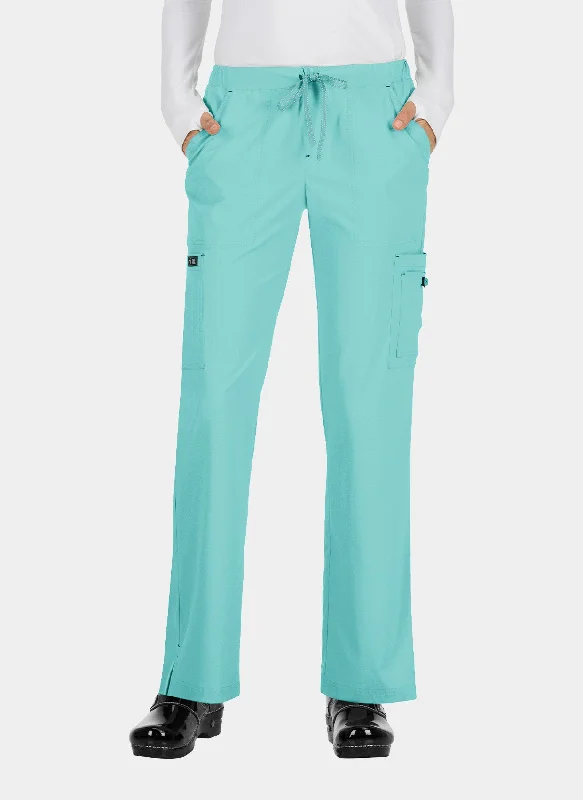 Koi Basics Holly Scrub Trousers - Fresh Mint Trousers stylish elegant