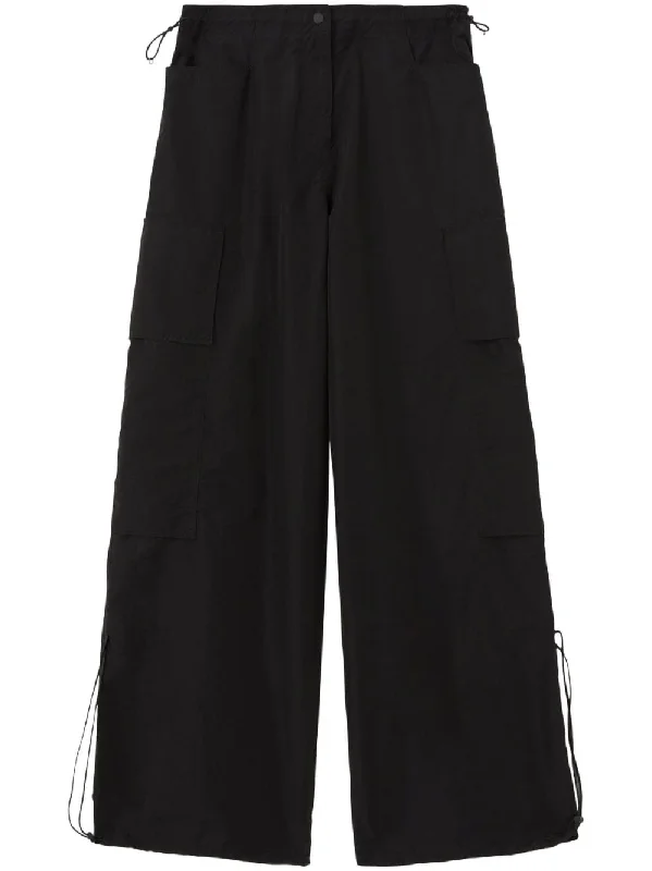 PALM ANGELS high-rise parachute trousers Trousers cozy comfortable
