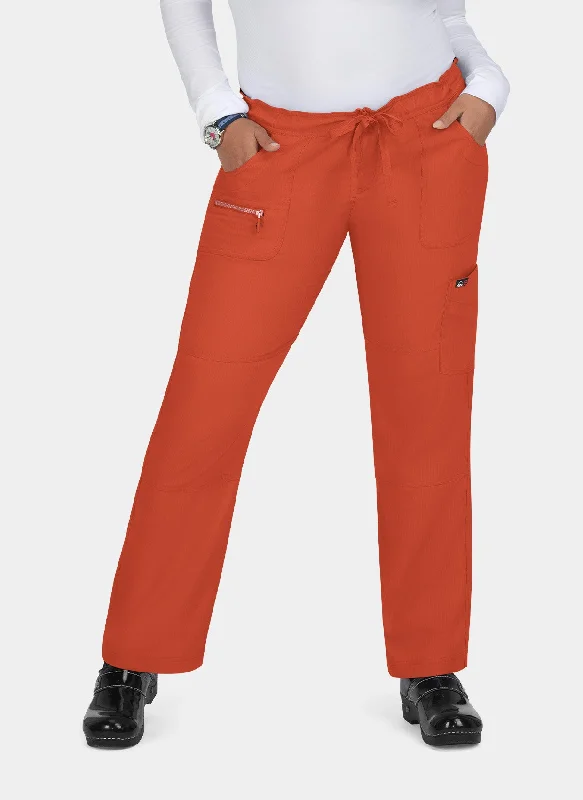 Koi Lite Peace Scrub Trousers - Terracotta Trousers Cargo Utility