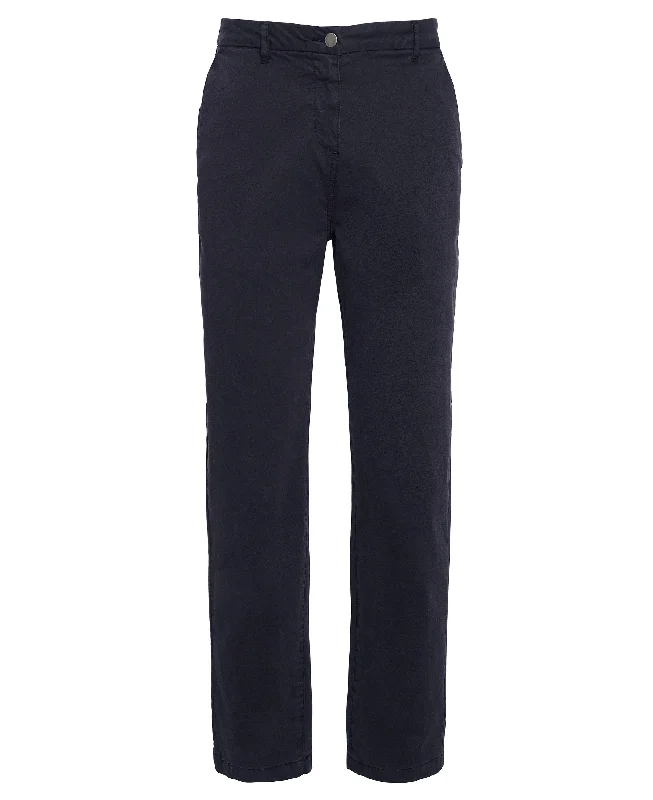 Cropped Chino Trousers - Navy Trousers Handmade Artisanal