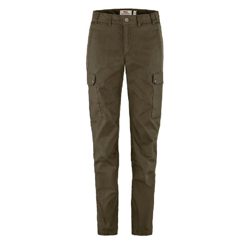 Fjallraven Womens Stina Trousers Dark Olive Trousers Review Highly