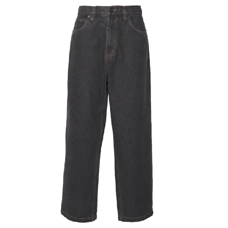 Santa Cruz Trouser Big Pants - Black Wash Trousers Spring Floral
