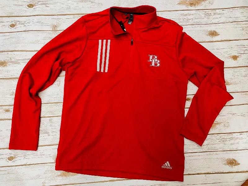 Adidas 1/4 Zip Pullover Saggy Sleeve Comfort
