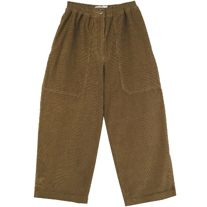 Beckett Crop Trouser in Olive by L.F.Markey Trousers Cargo Utility
