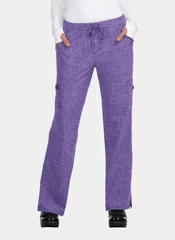 Koi Basics Holly Scrub Trousers - Heather Wisteria Trousers Favorite Customer