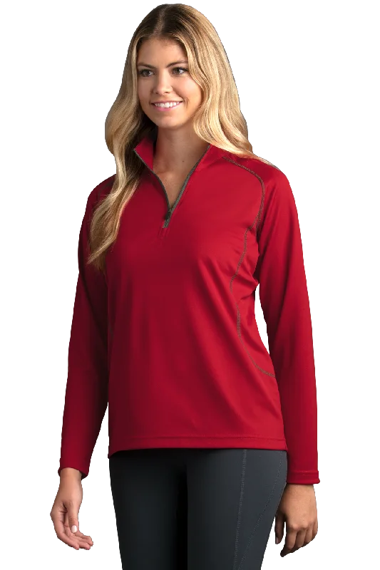 Women’s Vansport Performance Pullover Ruffle Neck Pullover