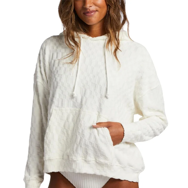 Billabong Shoreline Sands Women's Sweater in Salt Crystal Denim Fabric Leather Fabric Suede Fabric Billabong Shoreline Sands Women's Sweater in Salt Crystal Denim Fabric Leather Fabric Suede Fabric
