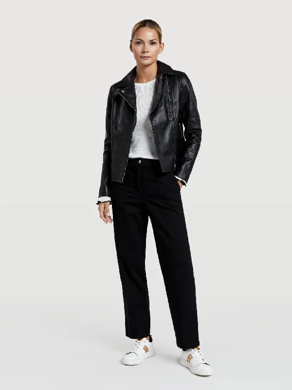 Chino trousers with back patch pockets Trousers Trousers Formal