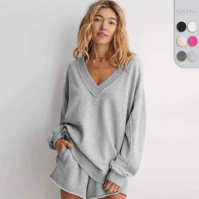 Trendy Pullover Sweater Cold Shoulder Design