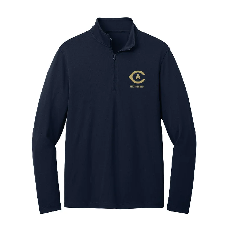 UC Davis - NCAA Women's Gymnastics : Isabella Fitz-Gerald - Lightweight Quarter Zip Jacket Jersey Jacket Tulle Jacket Batik Jacket