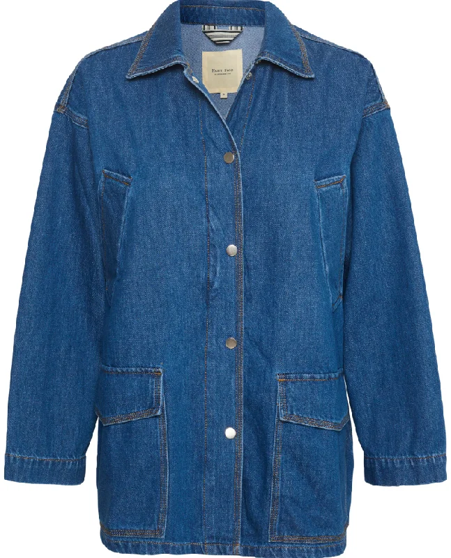 Part Two Elmira Blue Denim Jacket