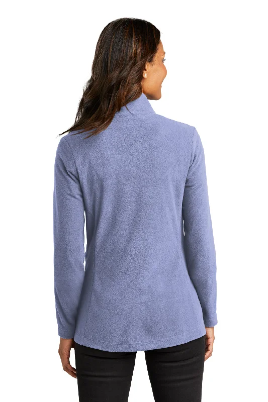 Port Authority Womens Accord Pill Resistant Microfleece Full Zip Jacket - Ceil Blue