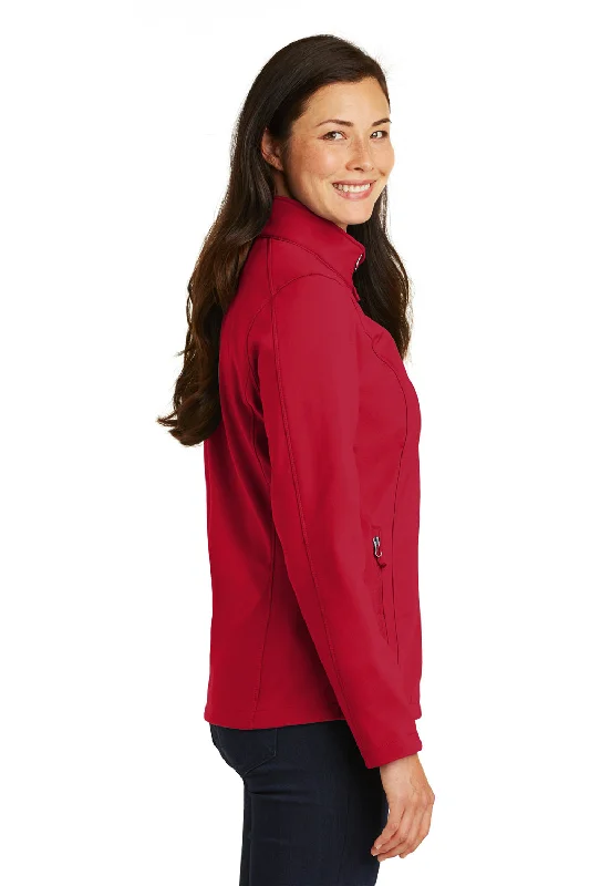 Port Authority Womens Core Wind & Water Resistant Full Zip Jacket - Rich Red