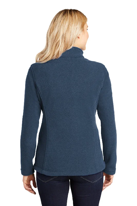 Port Authority Womens Full Zip Fleece Jacket - Insignia Blue