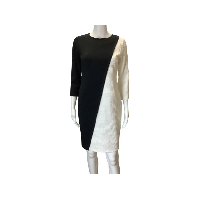 Calvin Klein Black White Dress Size 2