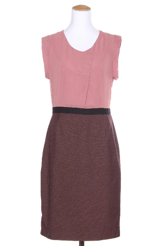 NEXT - Blush + tweed pencil dress! 12-14