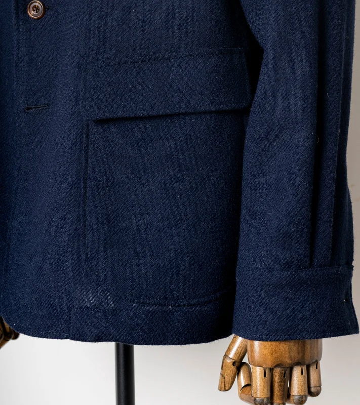 Bryceland's Easy Jacket Shetland Twill Navy