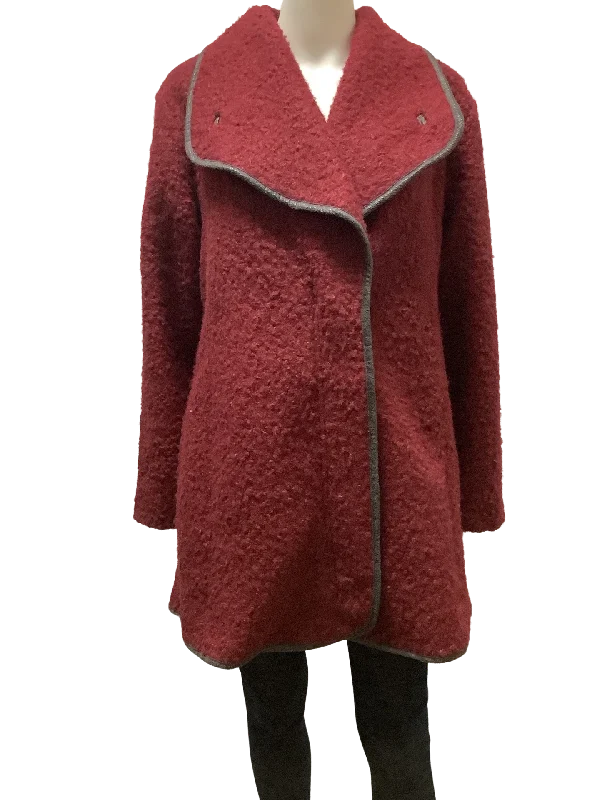 Simply Noelle Maroon Coat Size L/XL