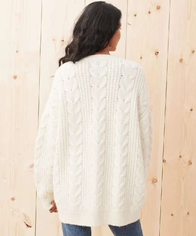 Cable Cocoon Cardigan