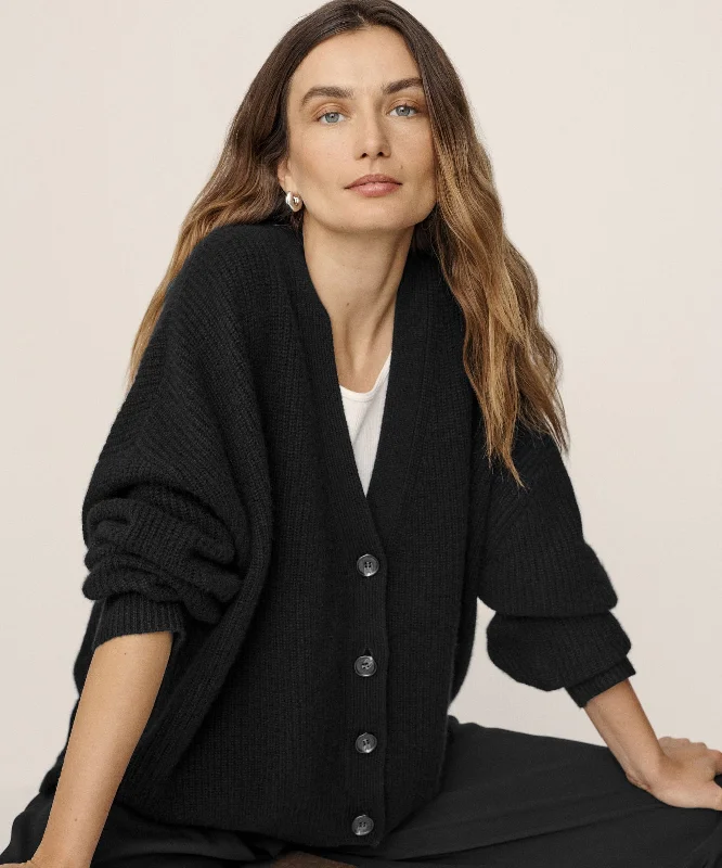 Cashmere Cocoon Cardigan