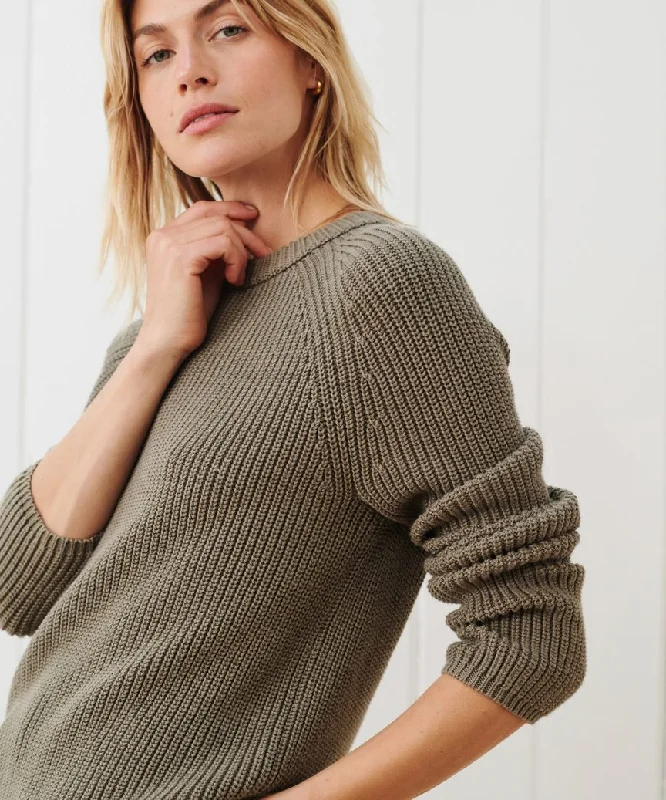 Cotton Fisherman Sweater