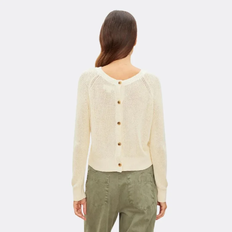 Karly Textured Sweater (Cream)