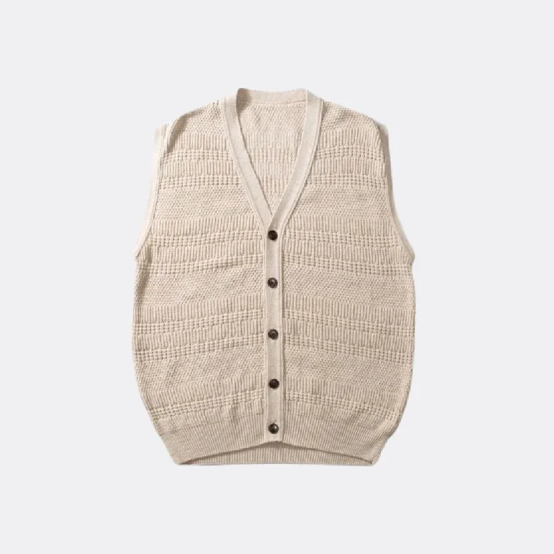 Lawn Vest (Plain Beige)