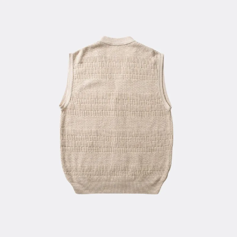 Lawn Vest (Plain Beige)