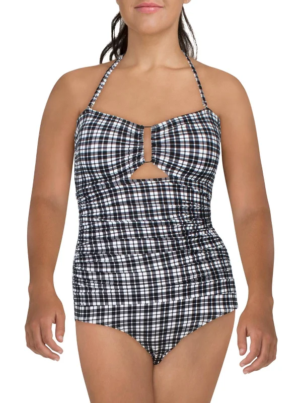 Womens Nylon One-Piece Swimsuit