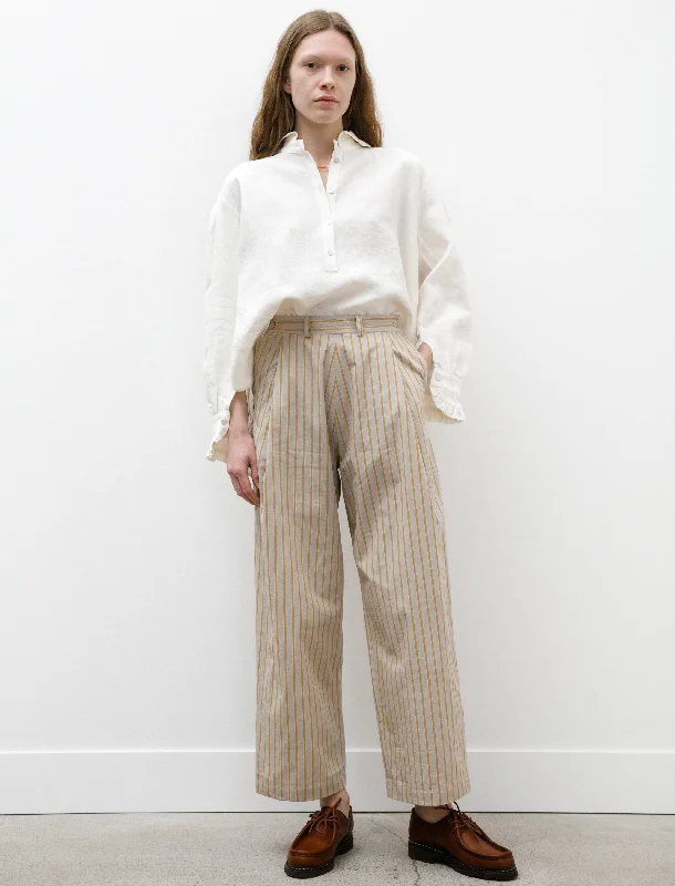 Georgia Trousers Sun/Grey Stripe