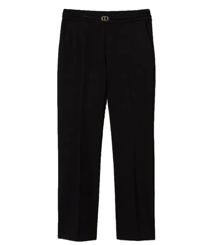 Twinset Pantalone Nero Donna