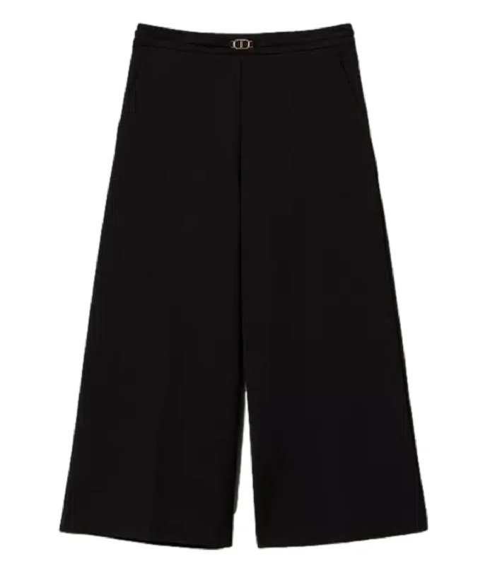 Twinset Pantalone Nero Donna