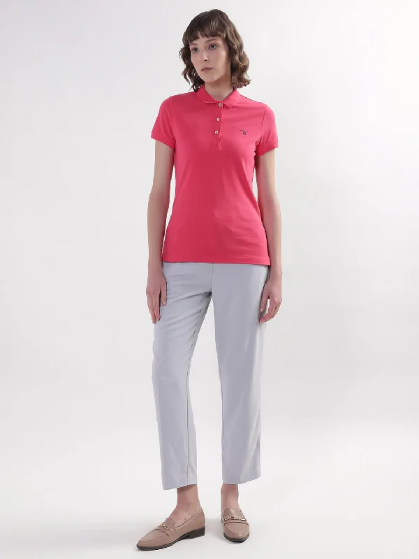 Gant Pink Regular Fit Polo T-Shirt