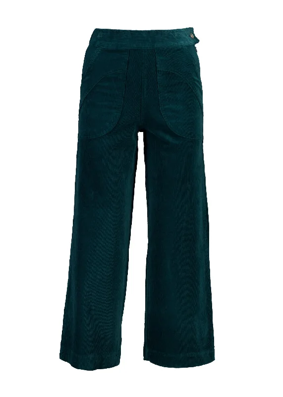 Peggy Winter Cord Pants Teal