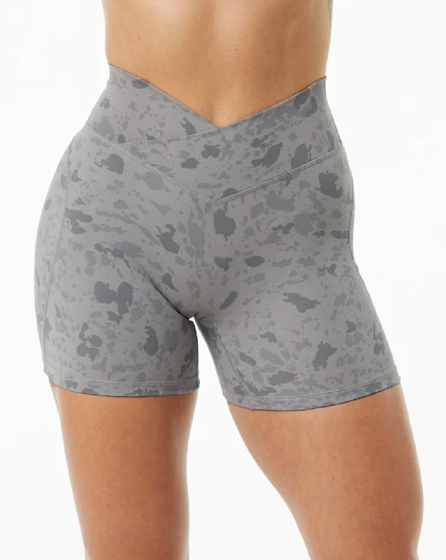 Surface Power Short 5"" - Pebble Print Stone Grey