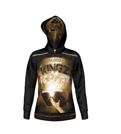 144,000 KINGZ 01-02 Designer Unisex Pullover Hoodie