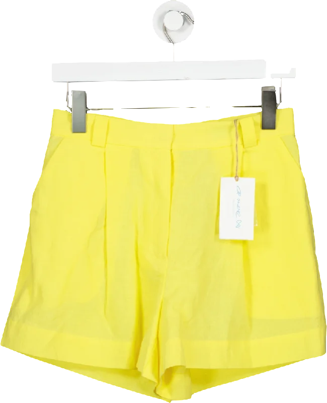 A Mere Co Yellow Beach Shorts UK S