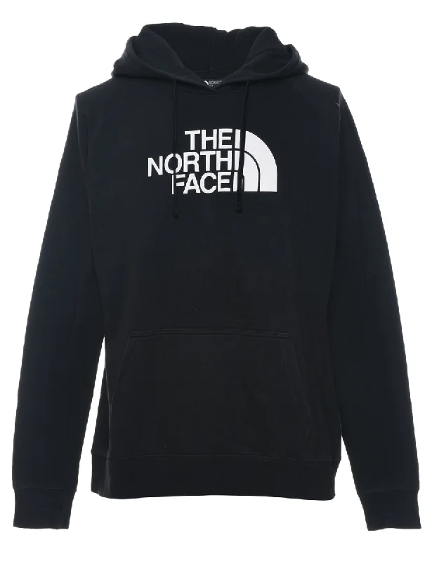 Black The North Face Printed Hoodie - L