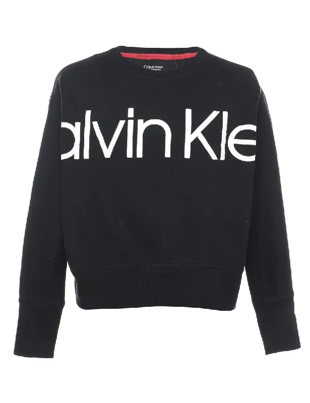 Calvin Klein Printed Sweatshirt - L