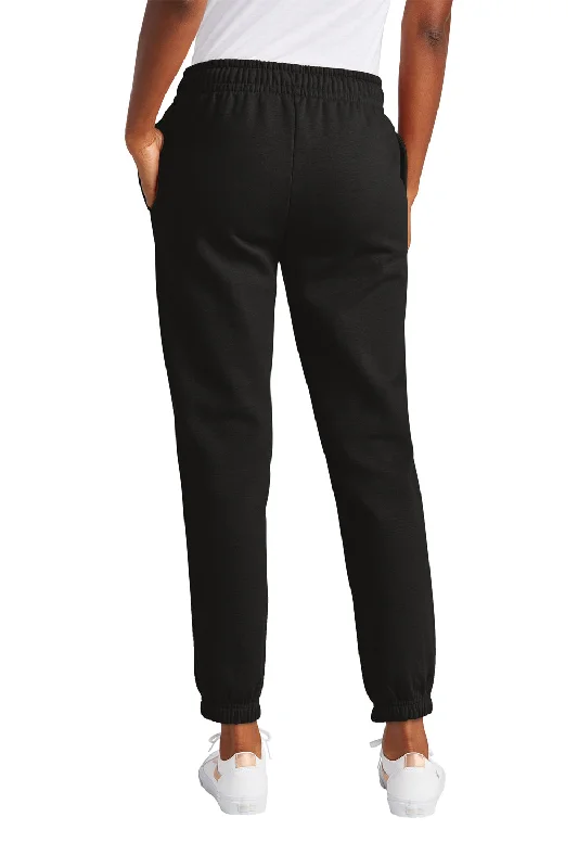 District Womens V.I.T. Fleece Sweatpants w/ Pockets - Black