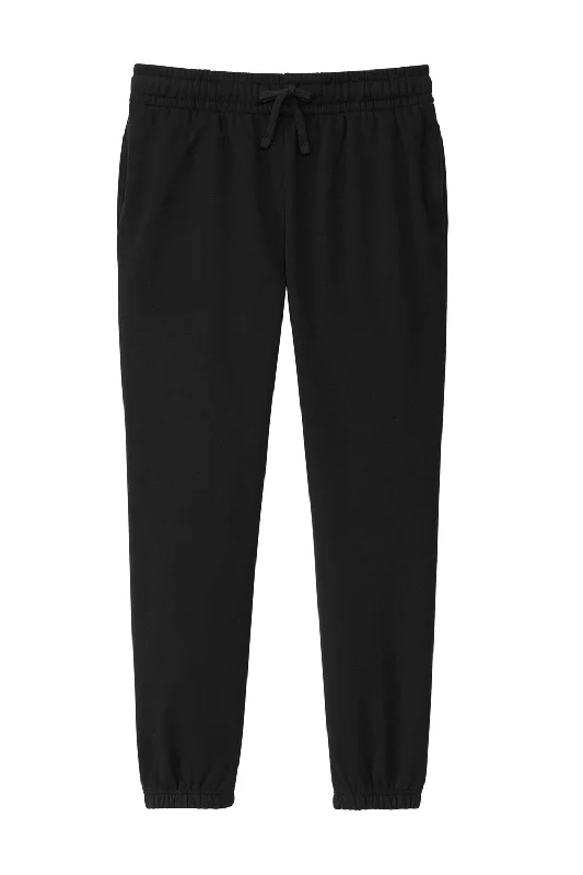 District Womens V.I.T. Fleece Sweatpants w/ Pockets - Black