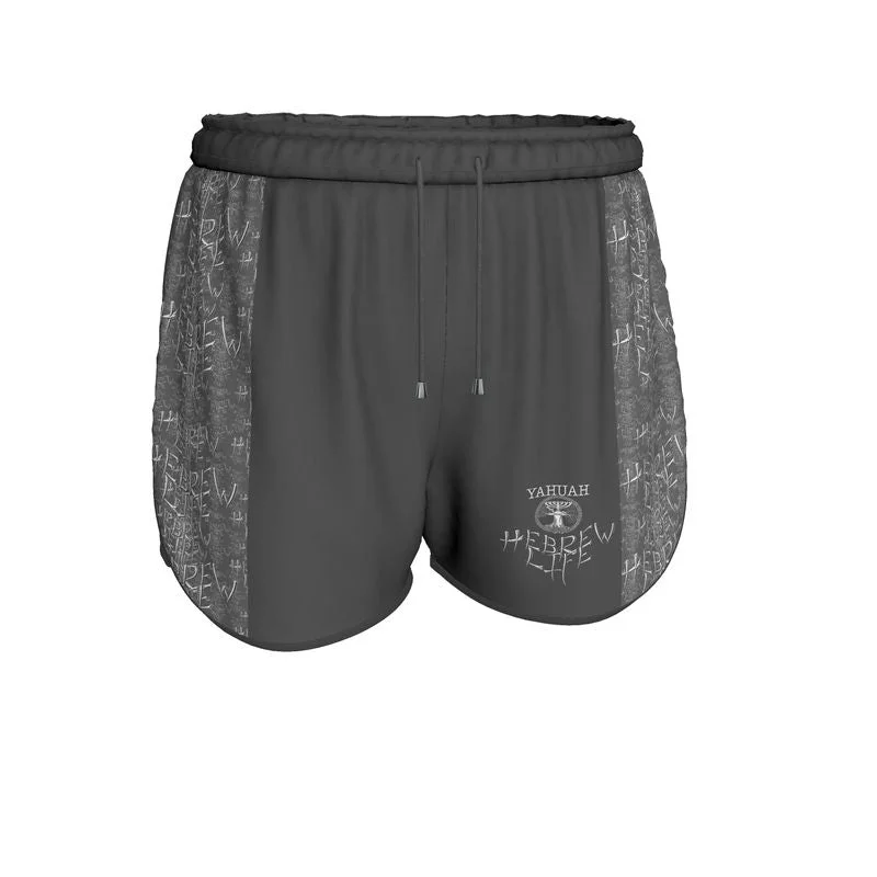 Hebrew Life 01-01 Ladies Designer Running Shorts