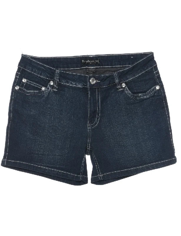 Indigo Denim Shorts - W32 L4