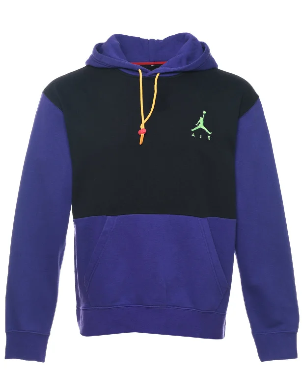 Jordan Two-Tone Hooded Sweatshirt - M