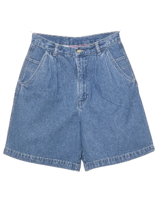 Light Wash Denim Shorts - W26 L7